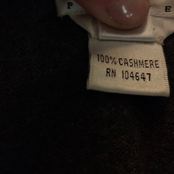 Modern Multi Color Cashmere 100% Long Sleeve   Multi  Colored Festive Sweater M - Picture 5 of 5